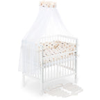 Co-sleeper Boxspring Flex 26 White Complete Set Blanket/Pillow