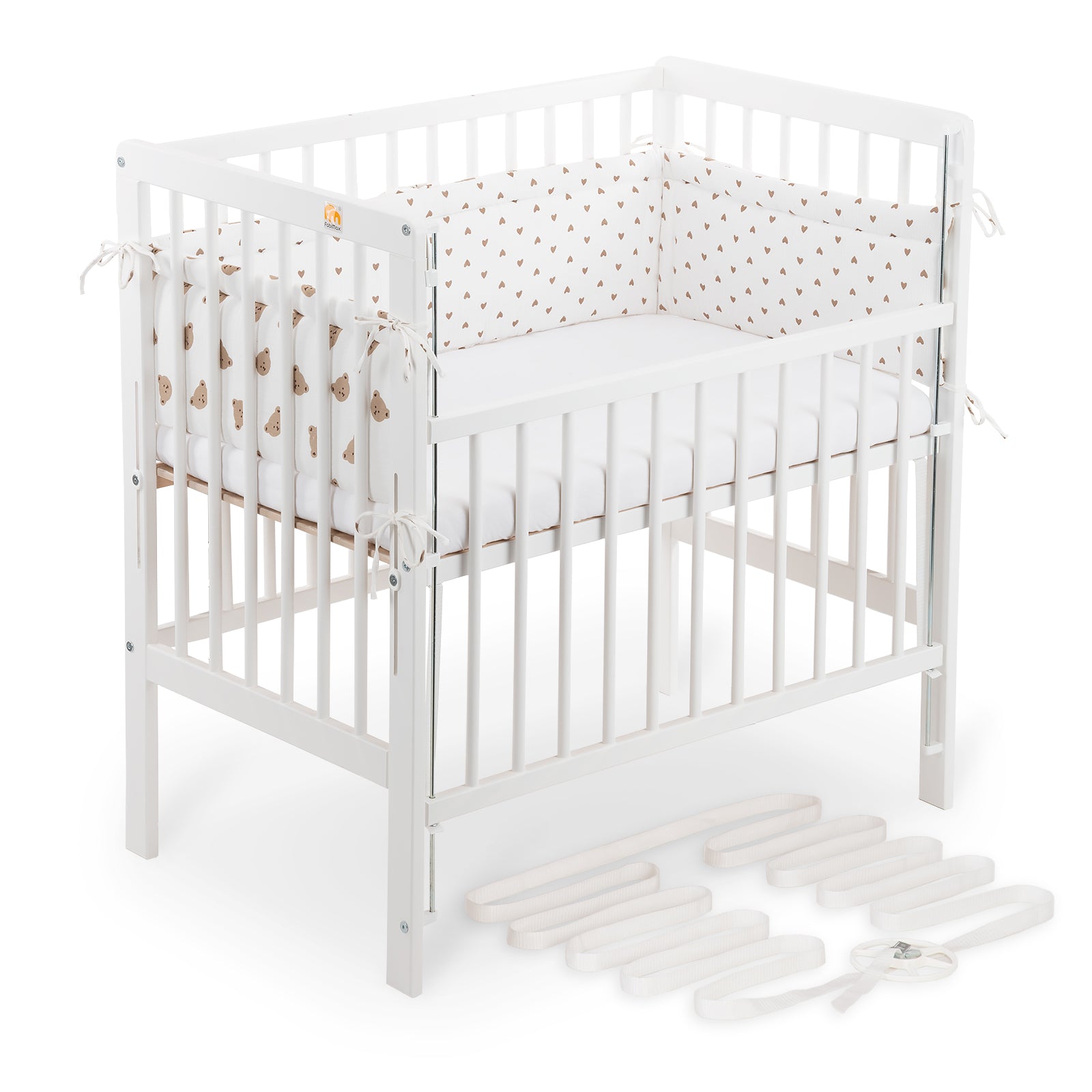 Beistellbett Boxspring Flex 26 weiß