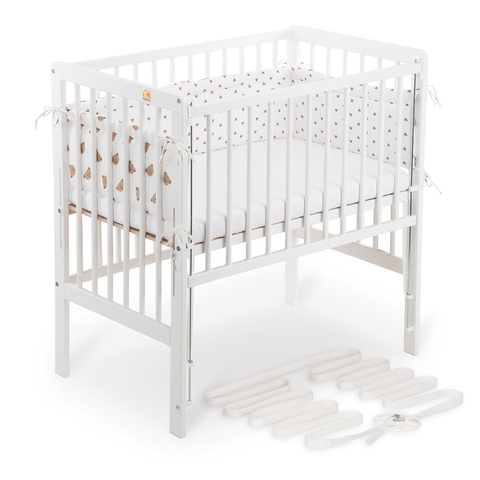 Beistellbett Boxspring Flex 26 weiß