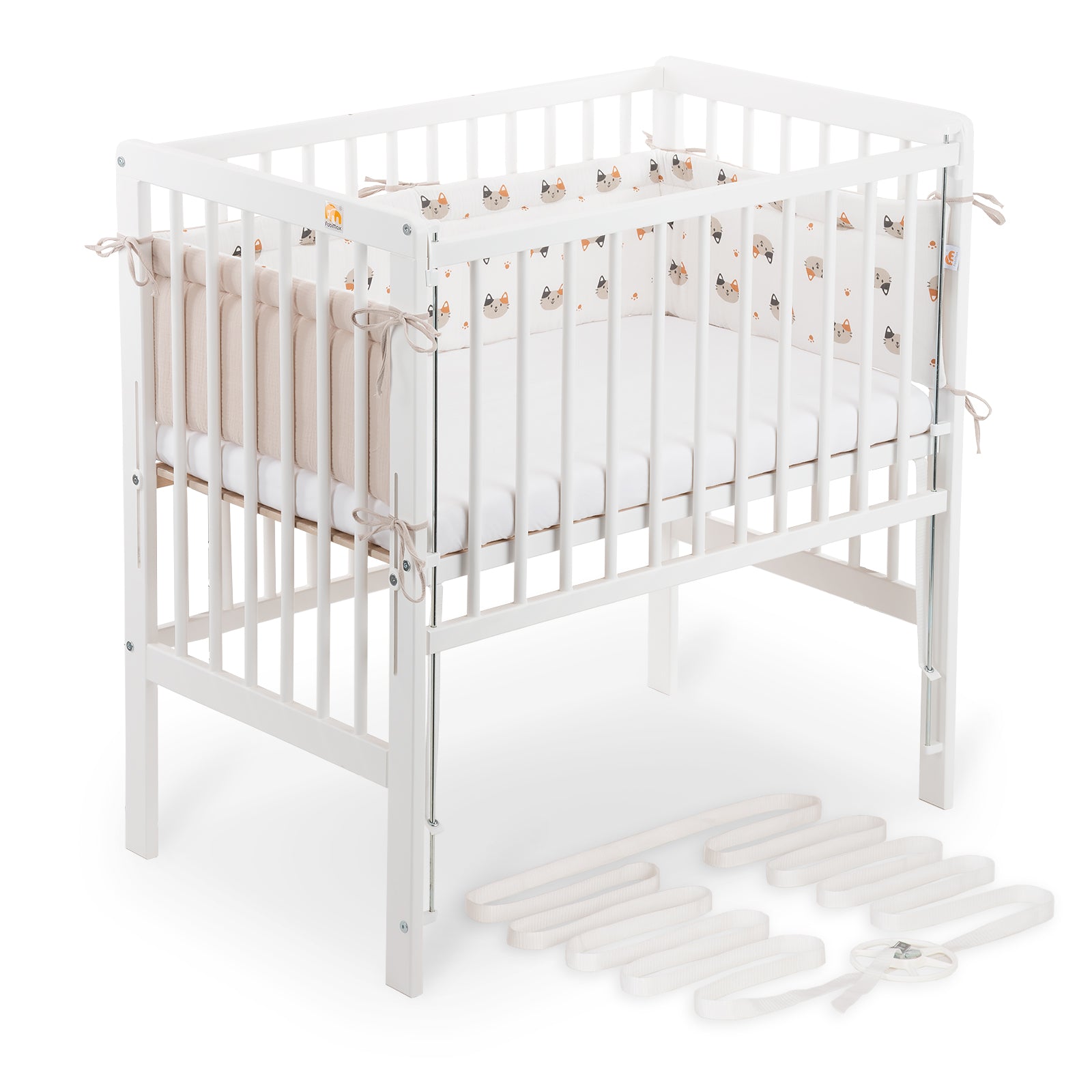 Beistellbett Boxspring Flex 26 weiß