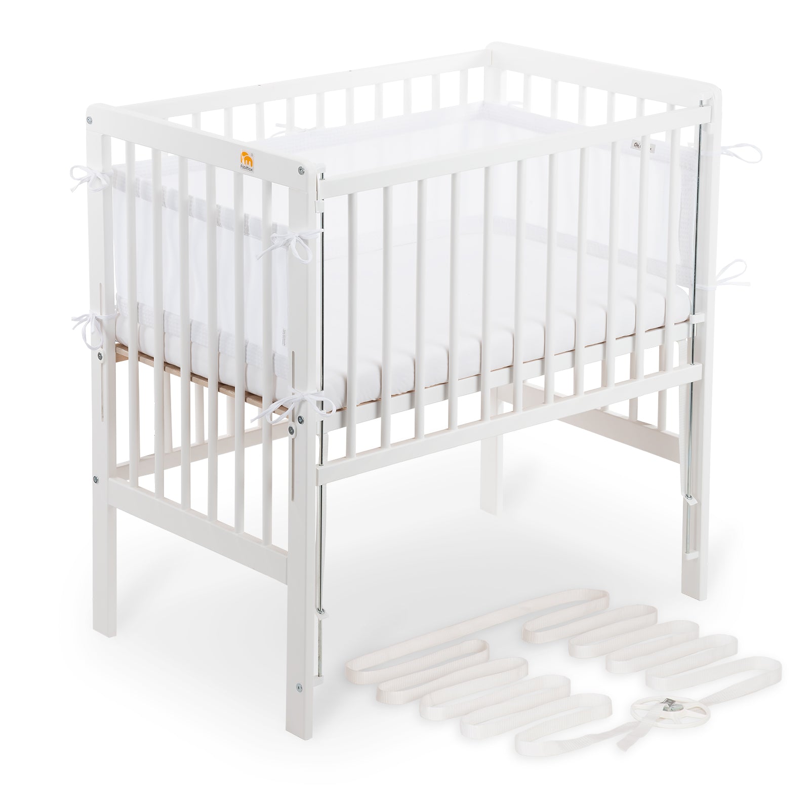 Beistellbett Boxspring Flex 26 weiß