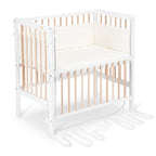Beistellbett Boxspring Flex weiß / natur