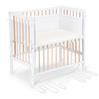 Beistellbett Boxspring Flex weiß / natur
