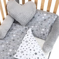 Textil-Komplettset für Kinderbett Sterne Mix