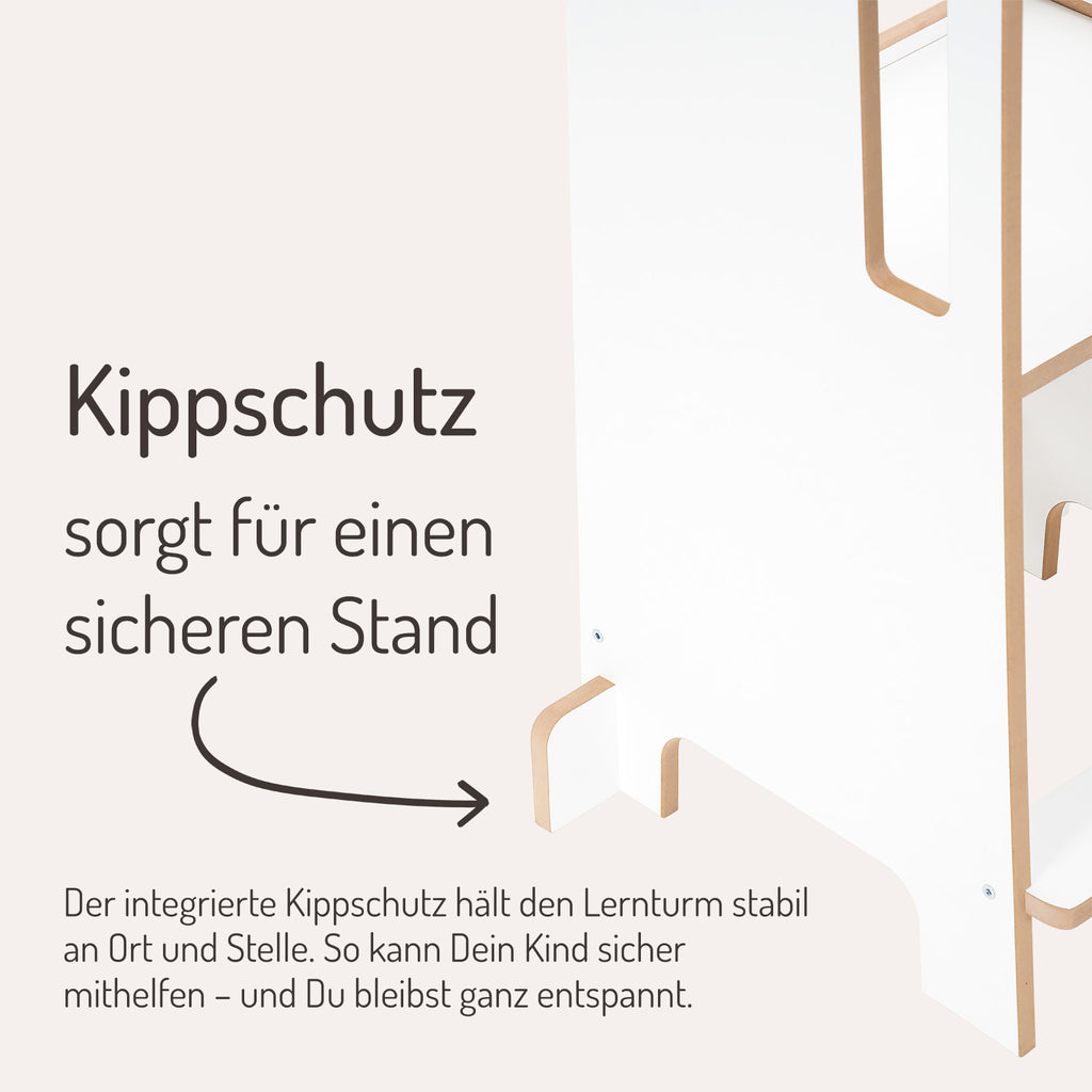 Lernturm Weiß