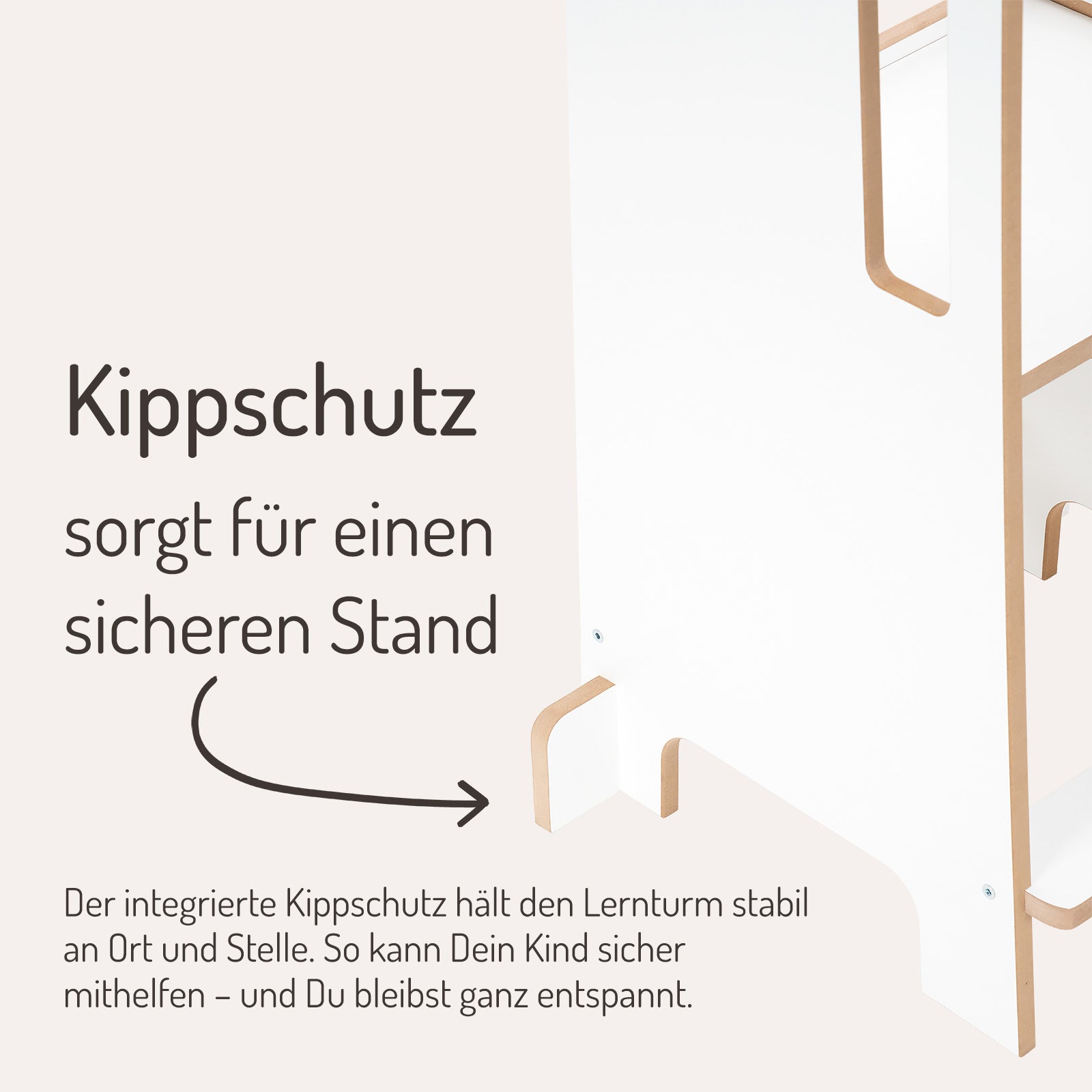 Lernturm Weiß