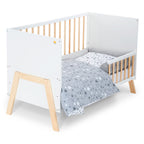 Kinderbett Lunara Weiß / Natur