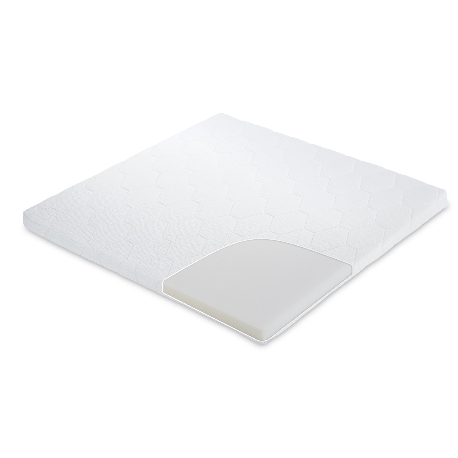 Laufgitter 100x100 weiß lackiert
