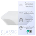 Classic mattress for playpen hexagon 100x115 cm