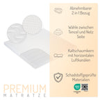 Matratze Premium für Laufgitter 100x100 cm