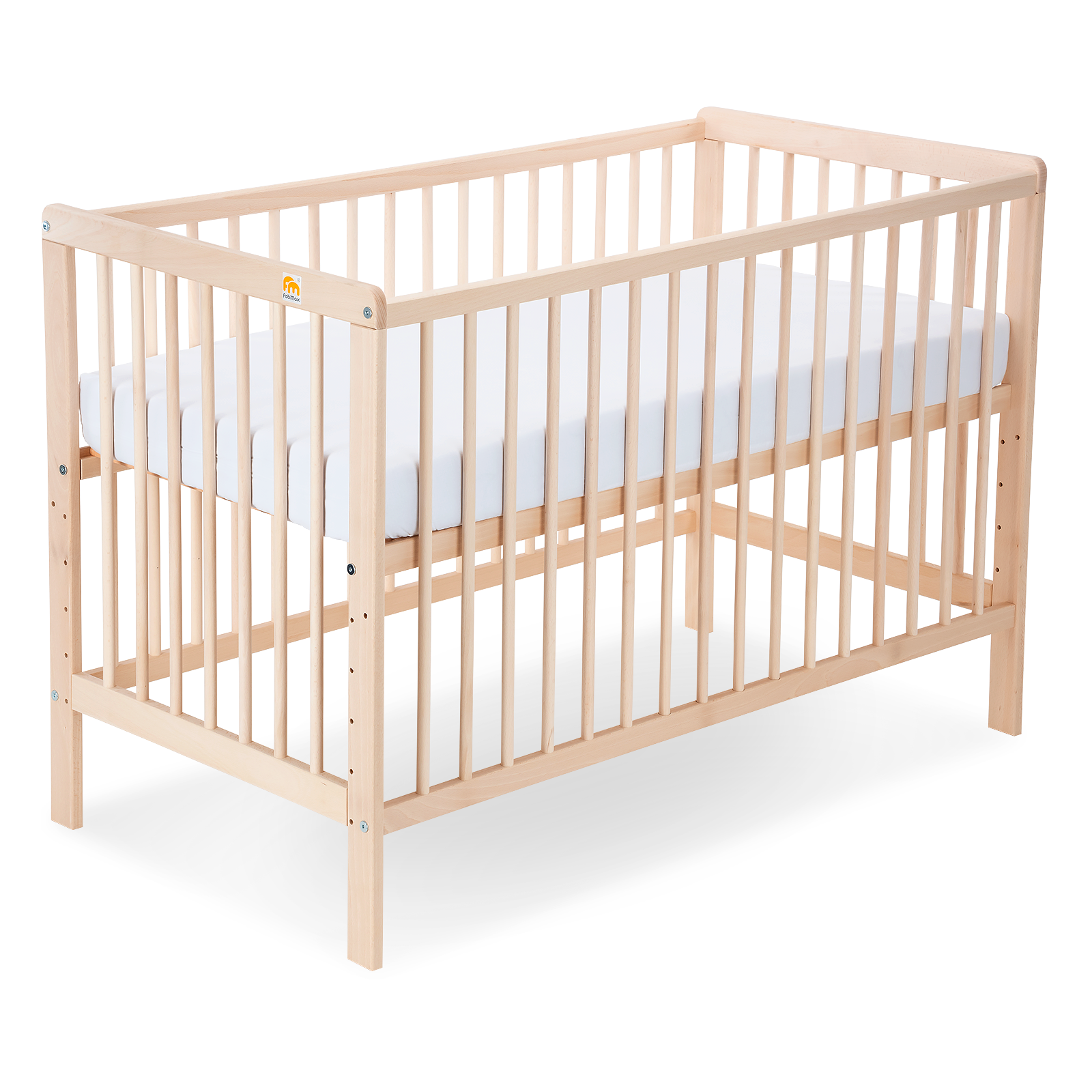 Kinderbett Nubi Natur 120x60
