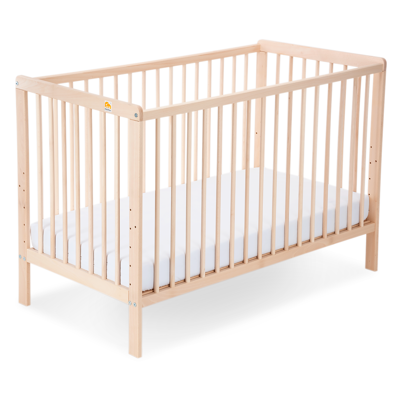 Kinderbett Nubi Natur 120x60