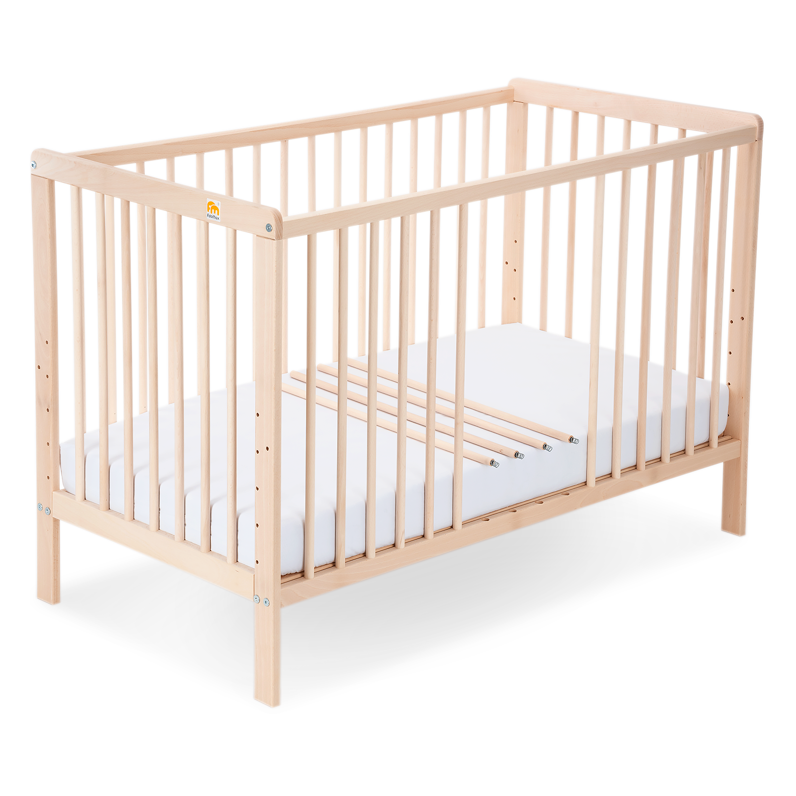 Kinderbett Nubi Natur 120x60