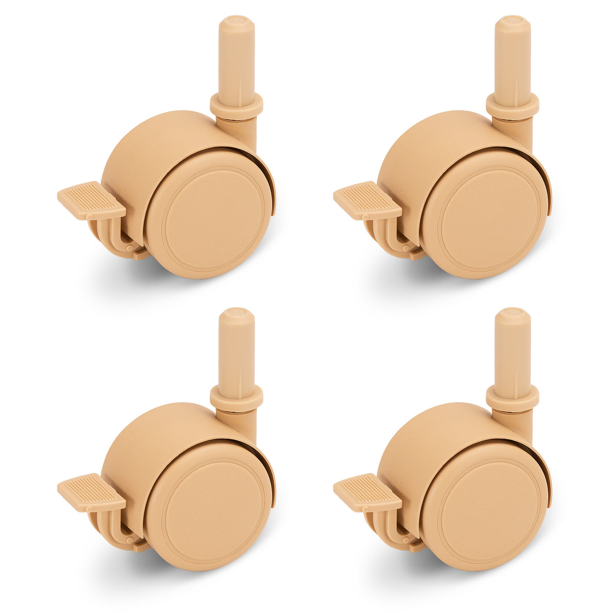 Parkettrollen beige