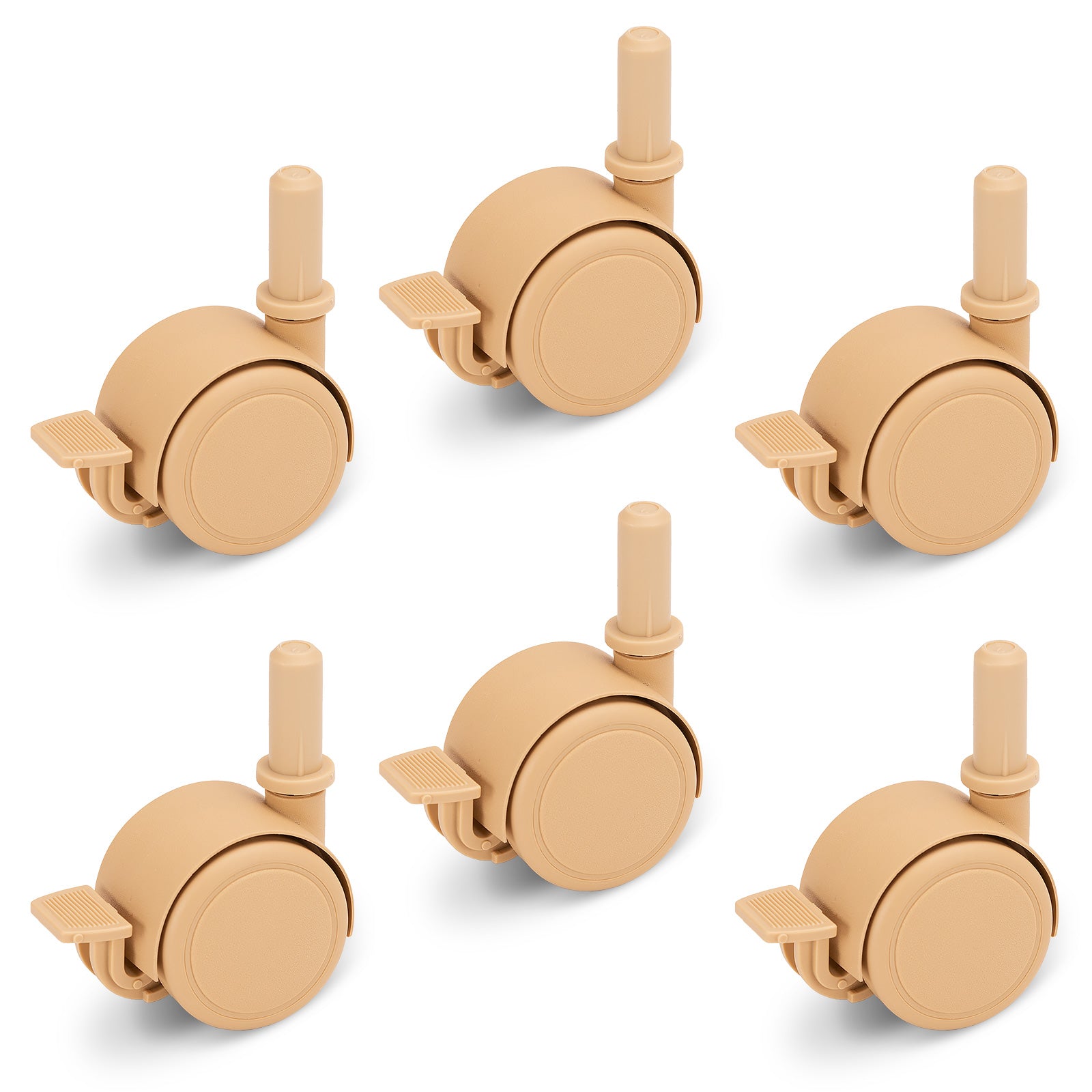 Parkettrollen beige
