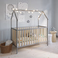 Hausbett Schlafmütze Grau / Natur 140x70