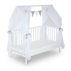Hausbett Schlafmütze Weiß 140x70