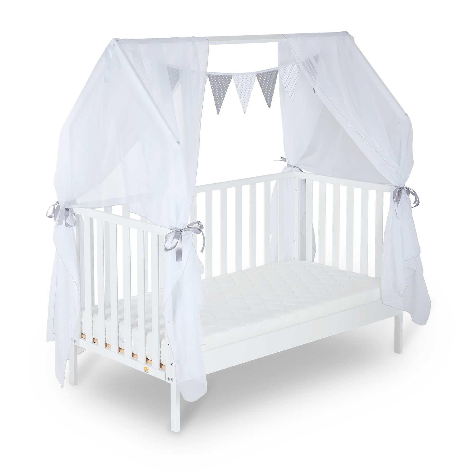 Hausbett Schlafmütze Weiß 140x70
