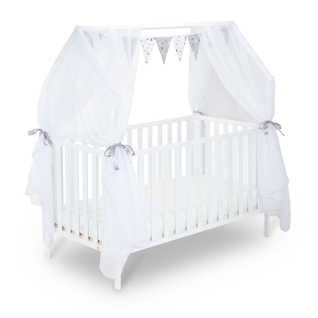 Hausbett Schlafmütze Weiß 120x60