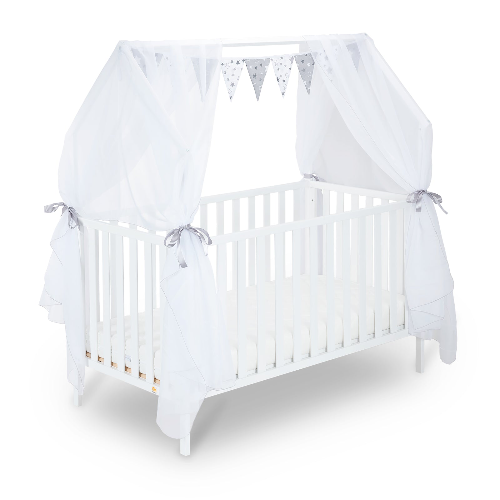 Hausbett Schlafmütze Weiß 140x70