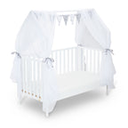 Hausbett Schlafmütze Weiß 140x70