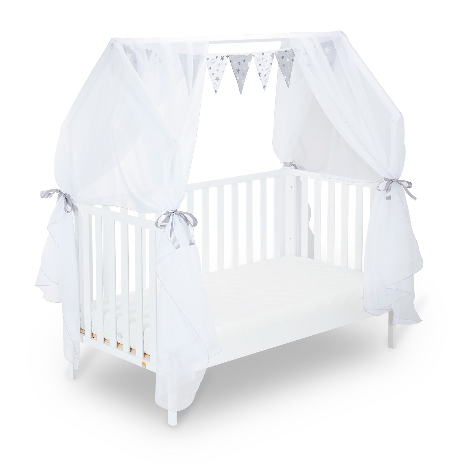 Hausbett Schlafmütze Weiß 140x70