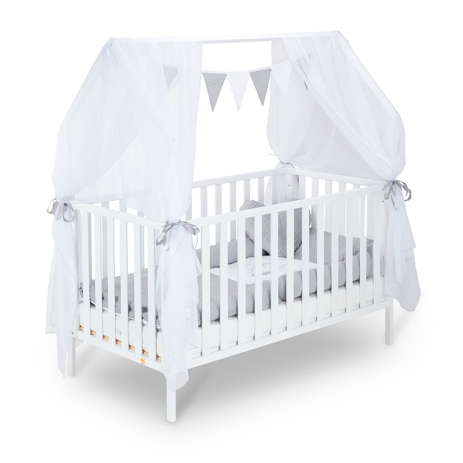 Hausbett Schlafmütze Weiß 120x60