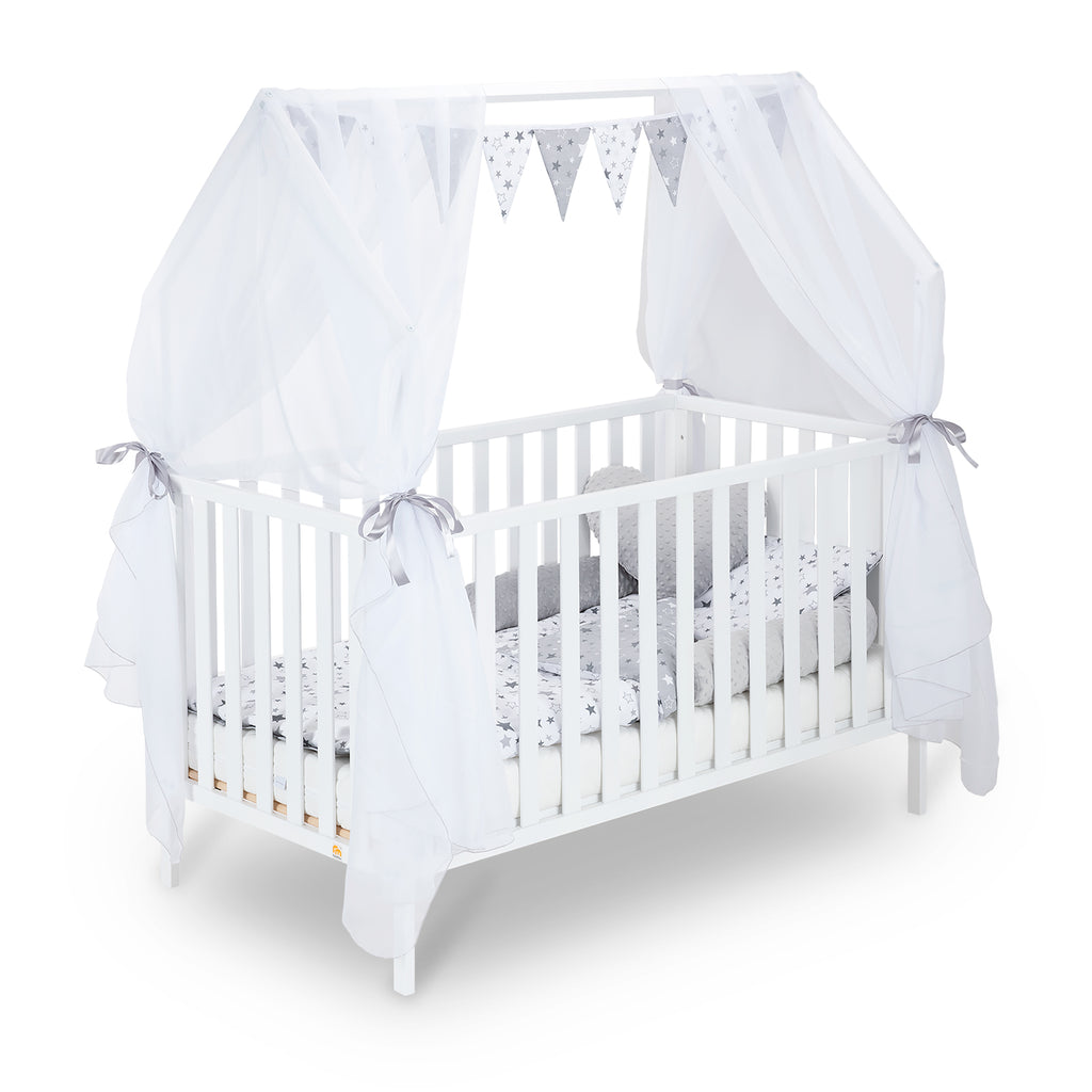 Hausbett Schlafmütze Weiß 120x60