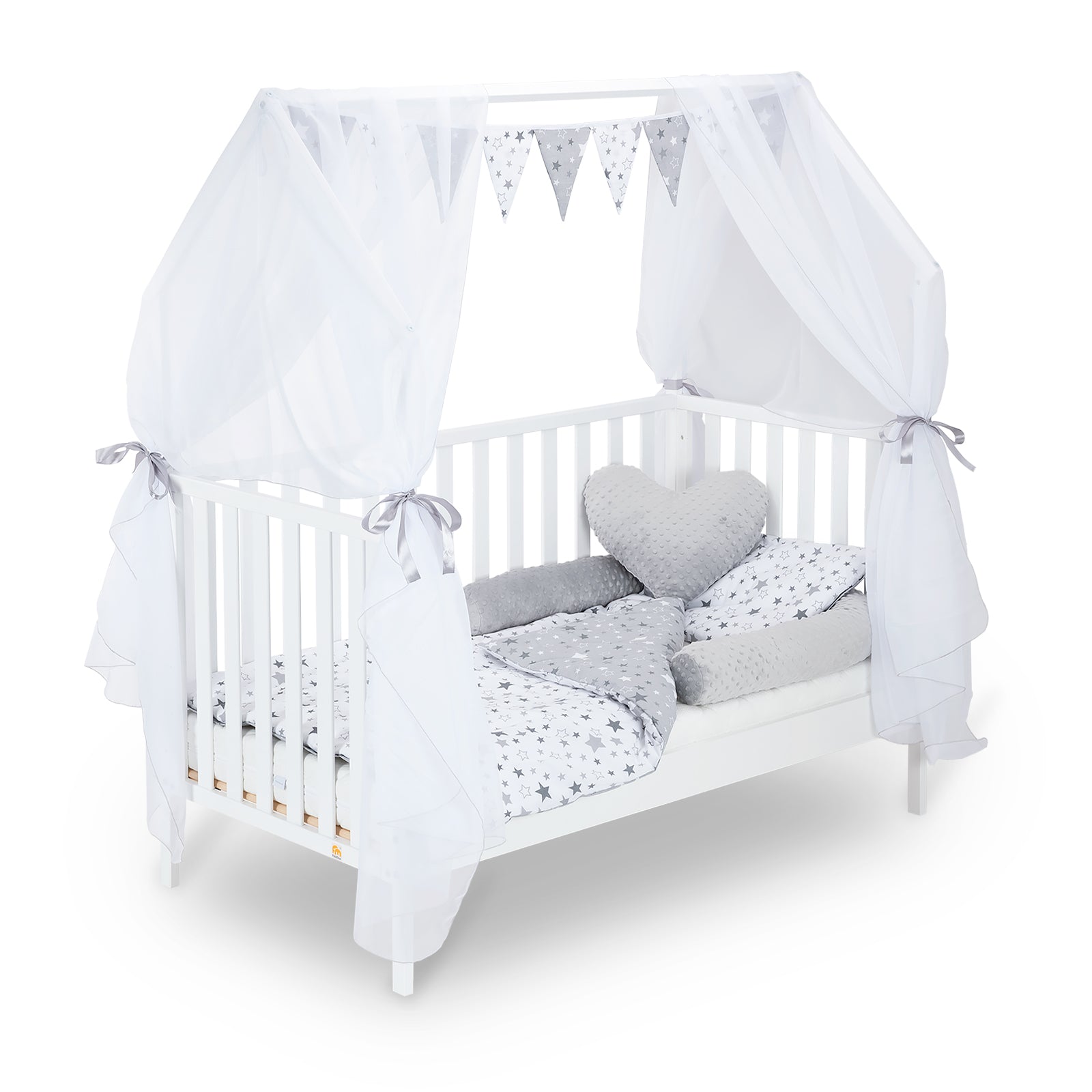 Hausbett Schlafmütze Weiß 140x70