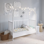 Hausbett Schlafmütze Weiß 140x70