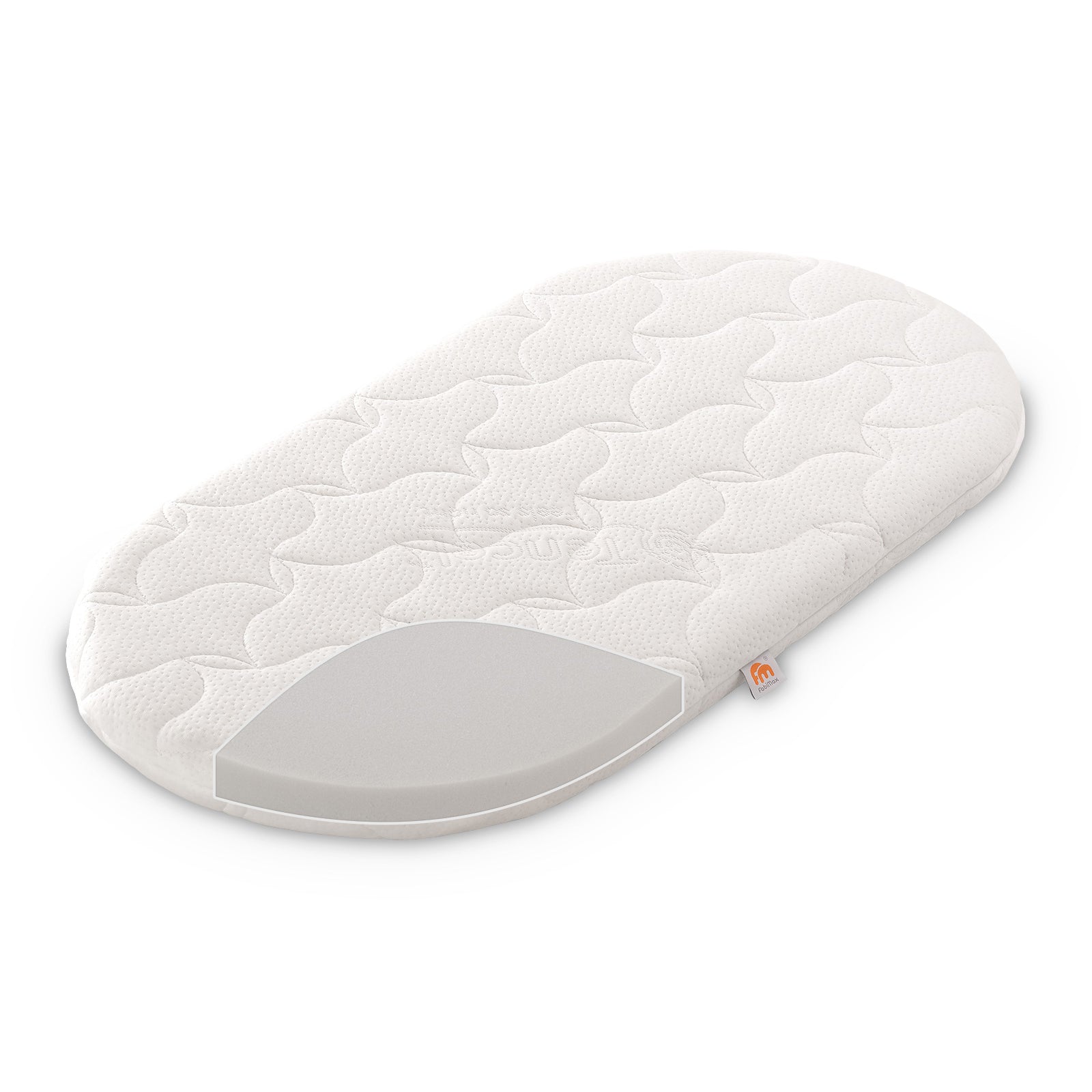 Matratze Comfort für Stubenwagen, 80x40 cm