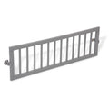 Locking grille painted grey