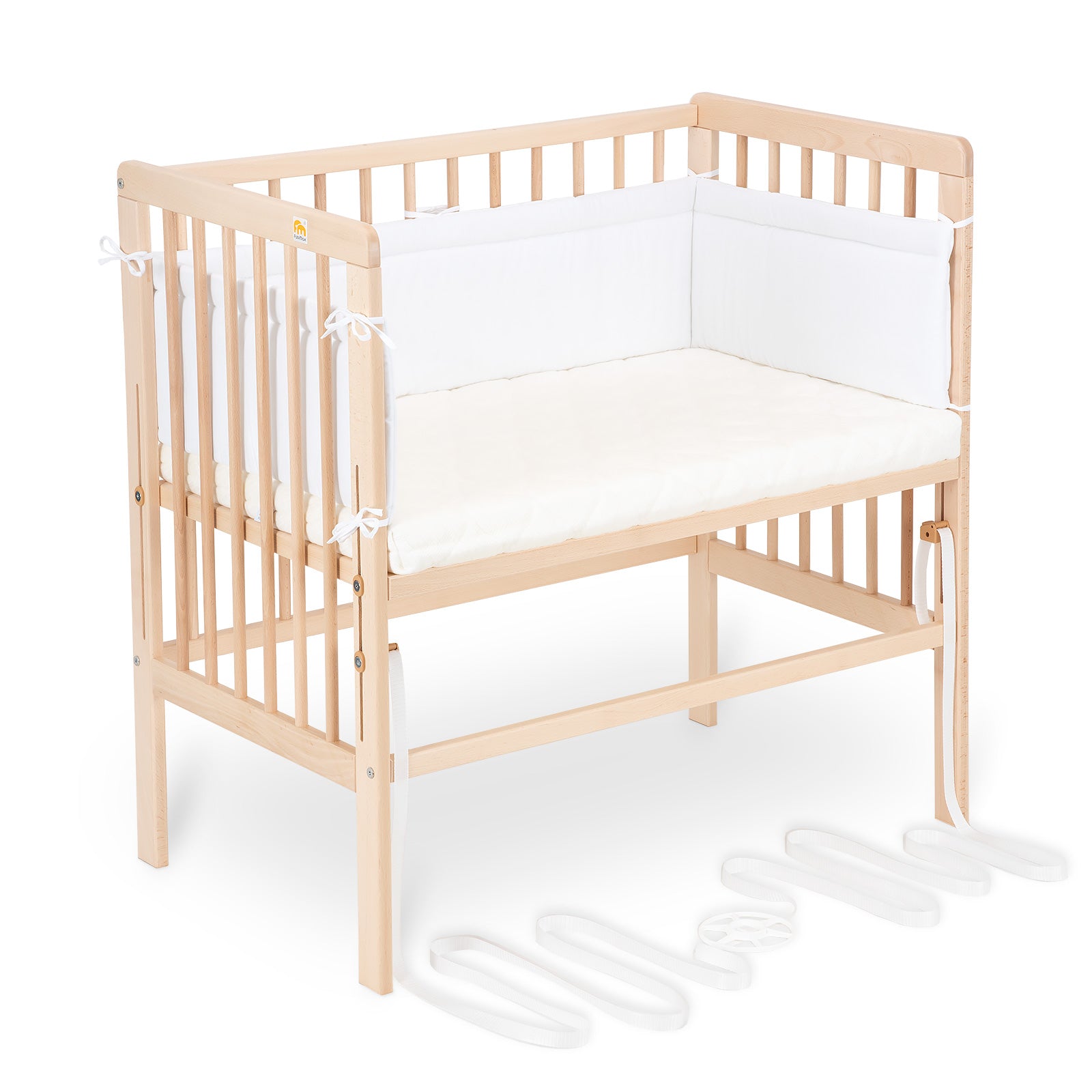 Beistellbett Boxspring Natur