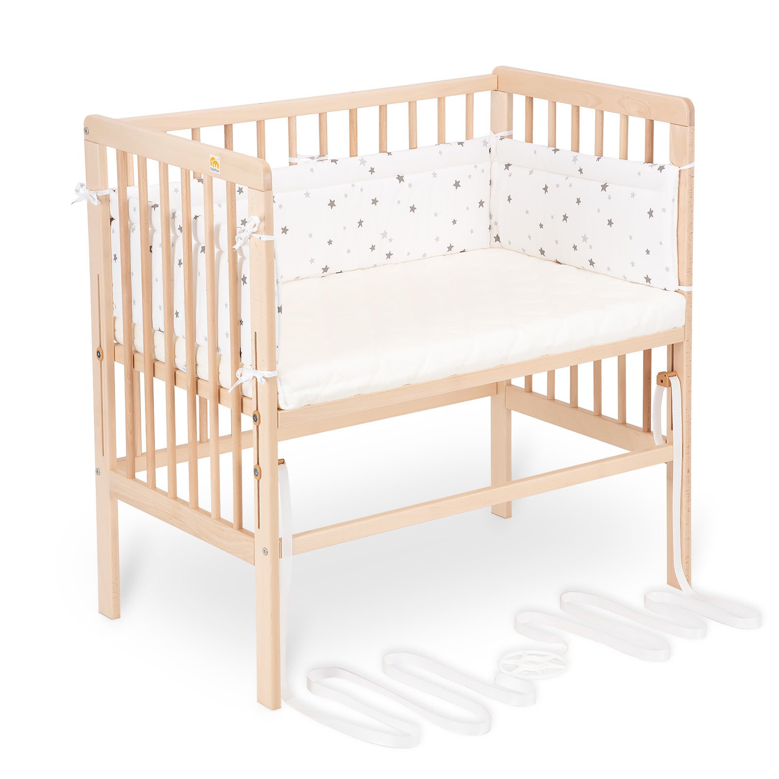 Beistellbett Boxspring Natur