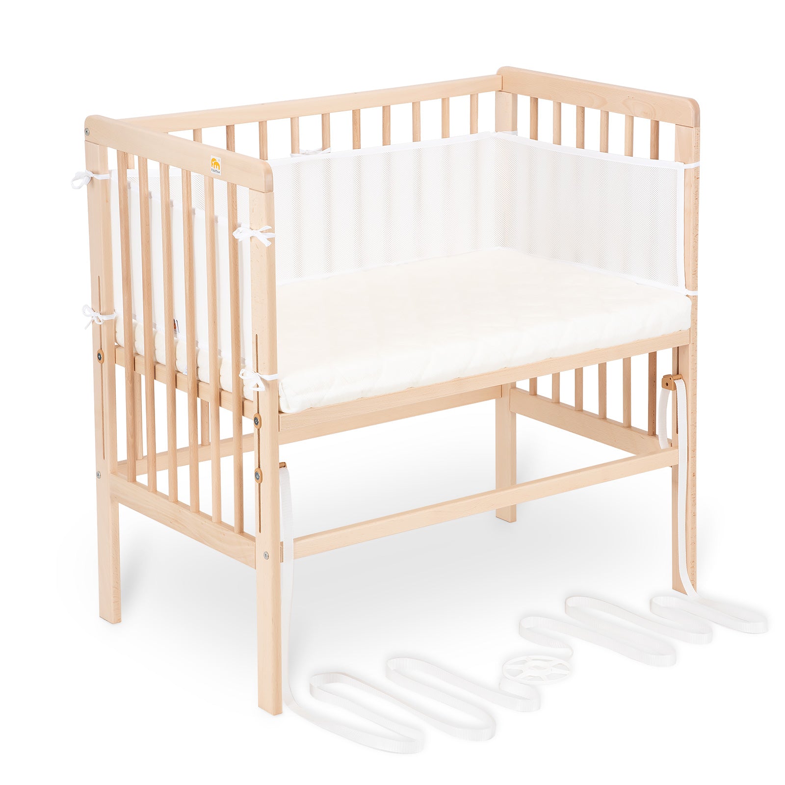 Beistellbett Boxspring Natur