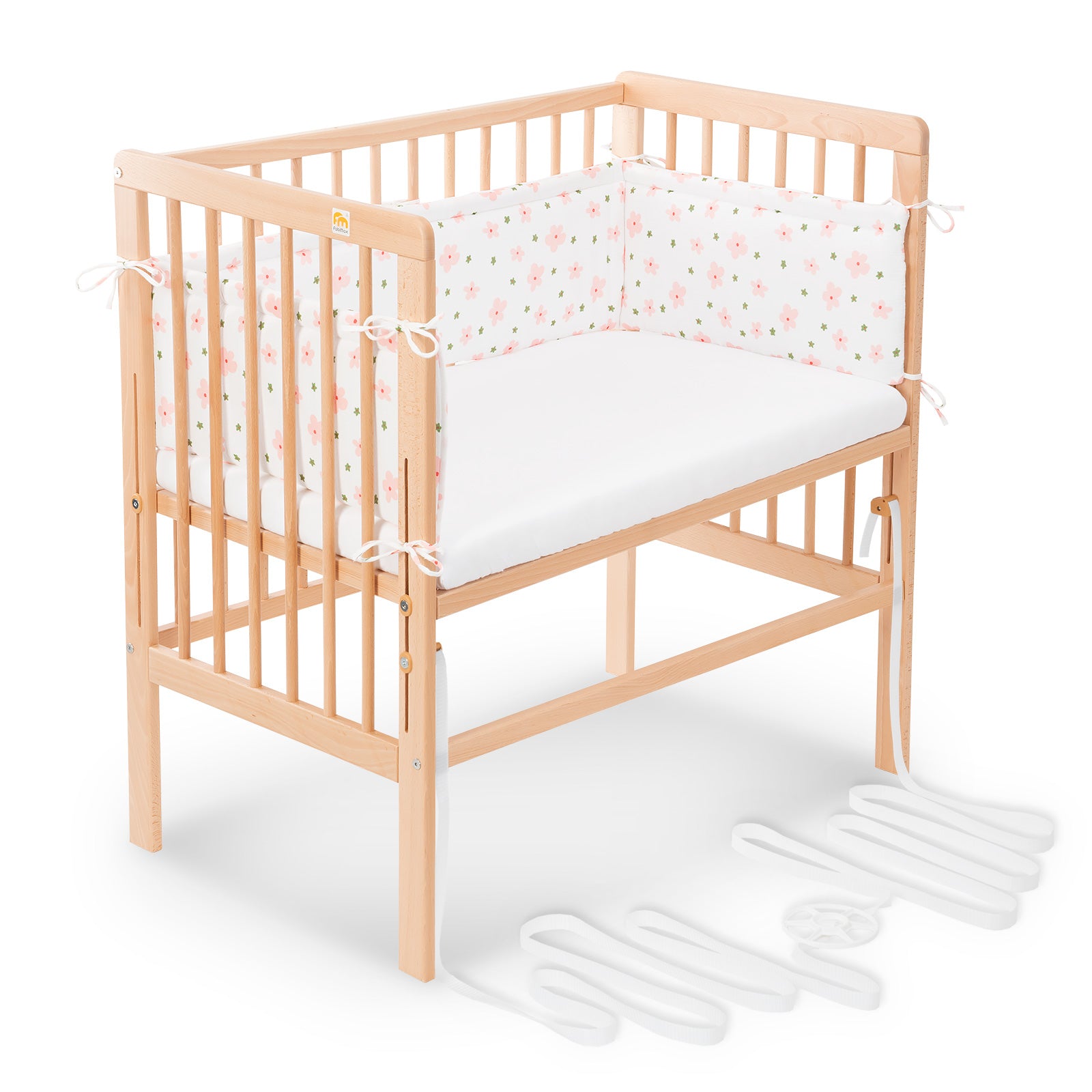 Beistellbett Boxspring Natur