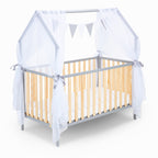 Hausbett Schlafmütze Grau / Natur 140x70