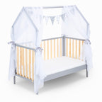 Hausbett Schlafmütze Grau / Natur 140x70