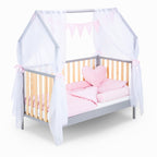 Hausbett Schlafmütze Grau / Natur 140x70