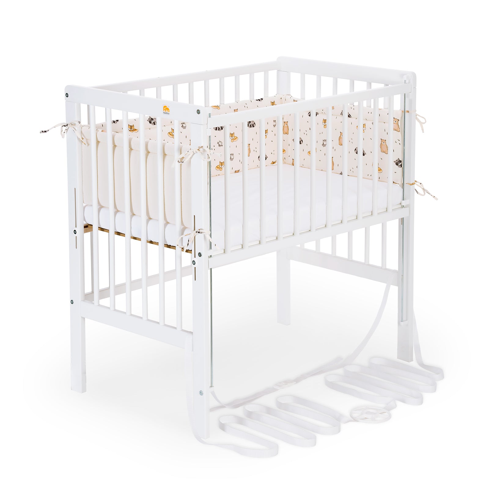Beistellbett Boxspring Flex weiß