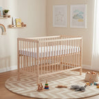 Kinderbett Nubi Natur 120x60