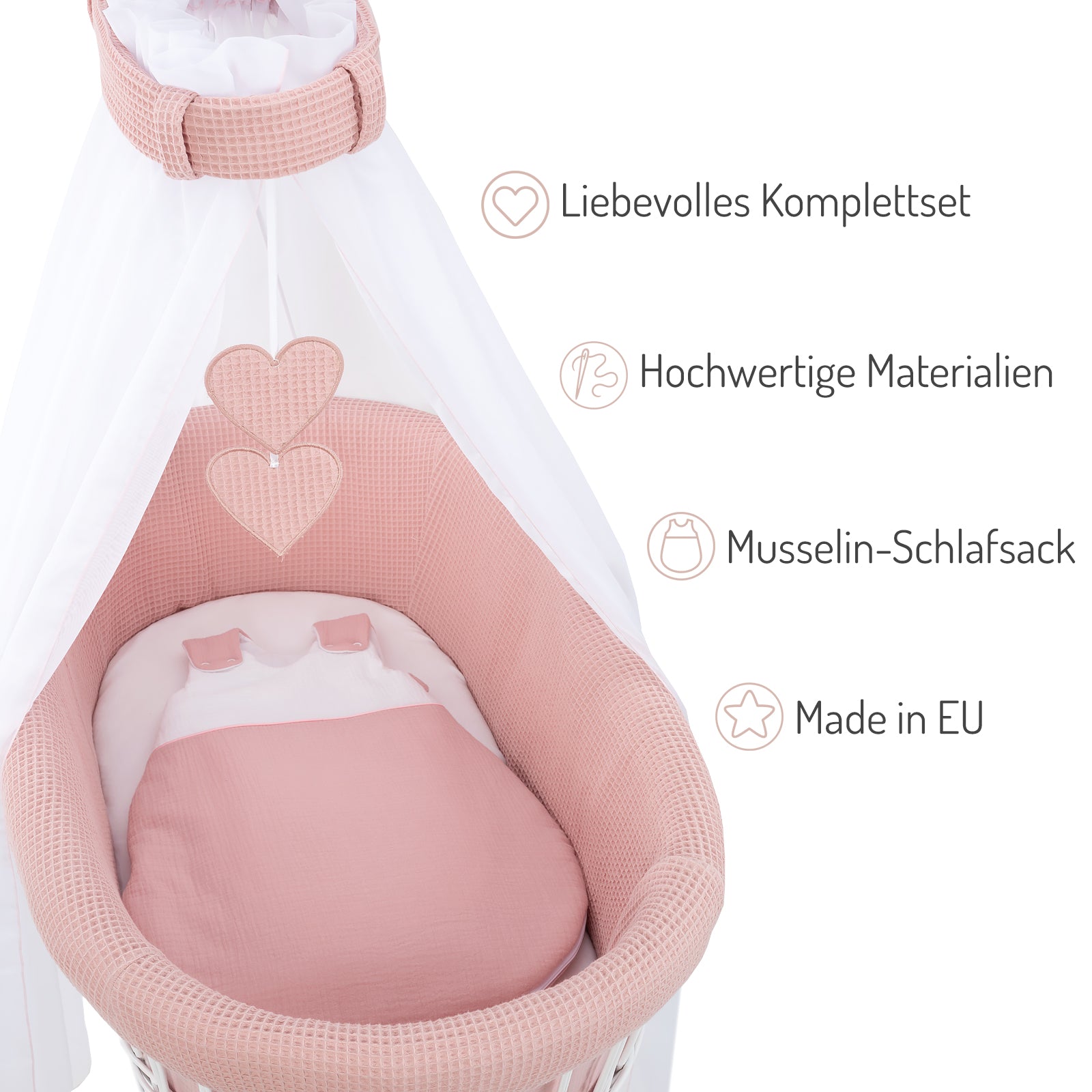alvi schlafsack anleitung Stubenwagen weiß lackiert – FabiMax