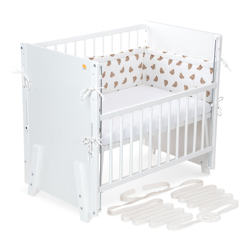 Beistellbett Boxspring Vario Weiß