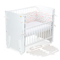 Beistellbett Boxspring Vario Weiß