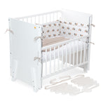 Beistellbett Boxspring Vario Weiß